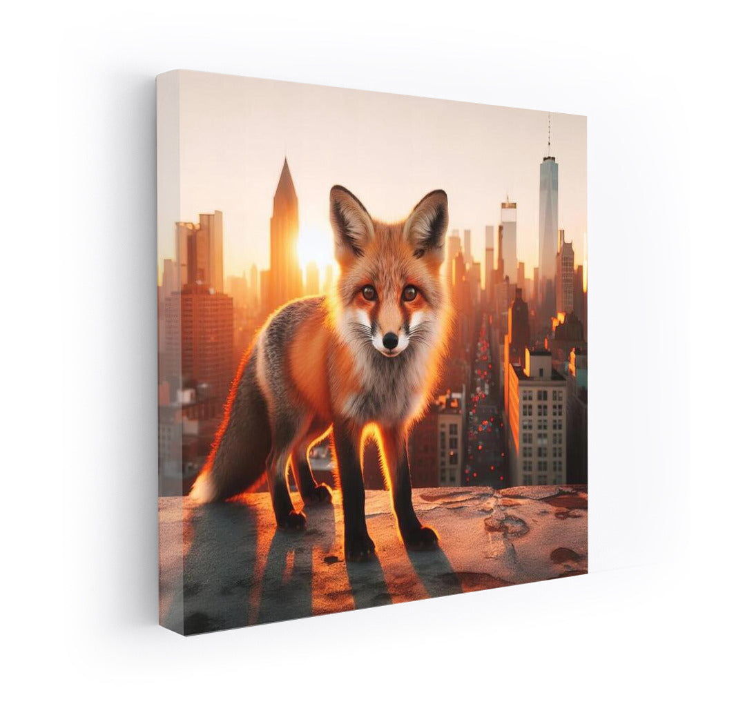 Urban Fox on Rooftops: Fox Urban Rooftop 3 for Modern Interior
