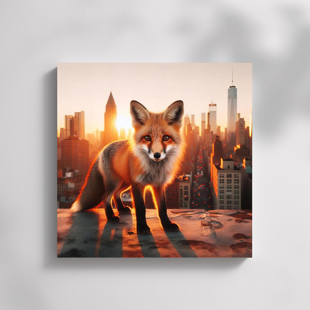 Urban Fox on Rooftops: Fox Urban Rooftop 3 for Modern Interior