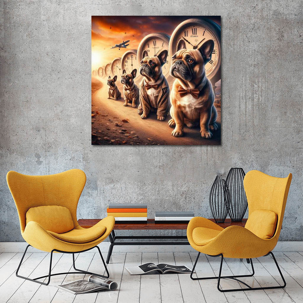 French Bulldog: Time Travels Through the Ages