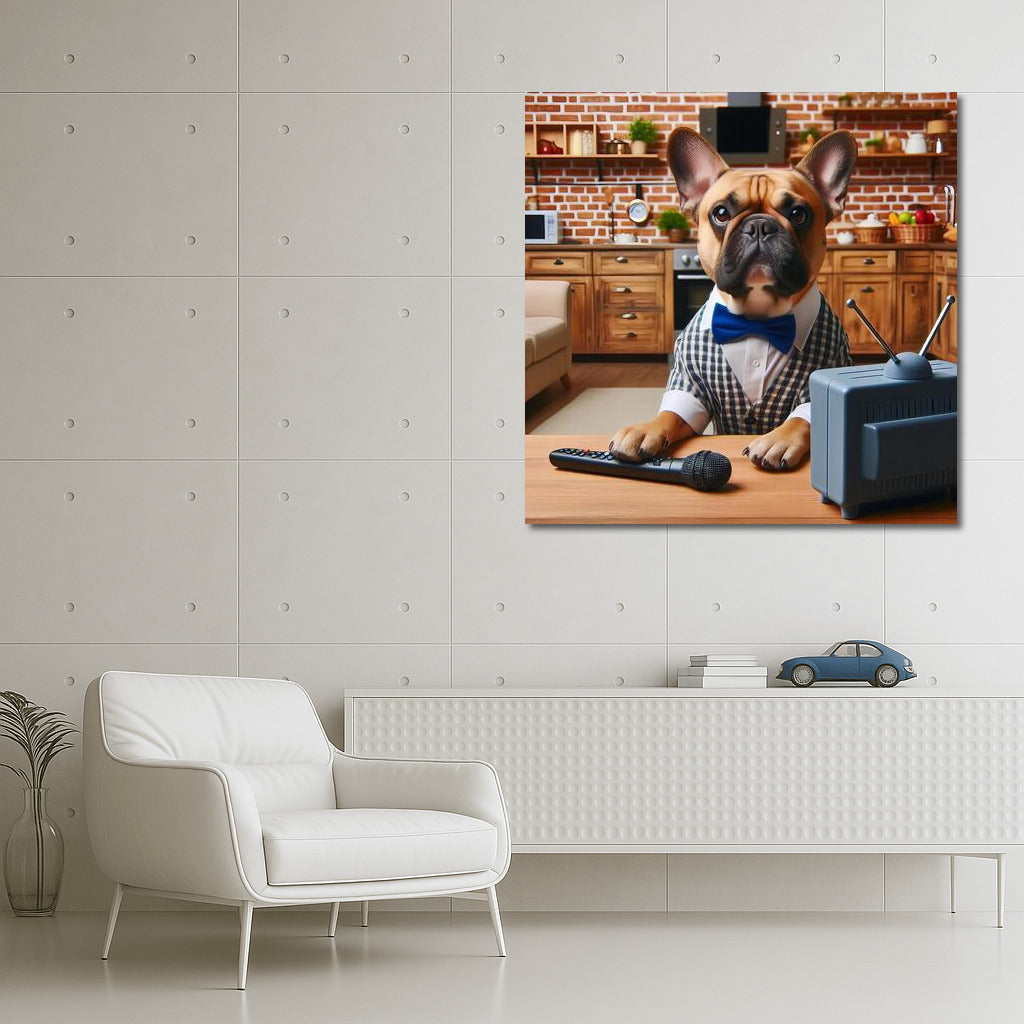 French Bulldog and the Magical World of Living Appliances