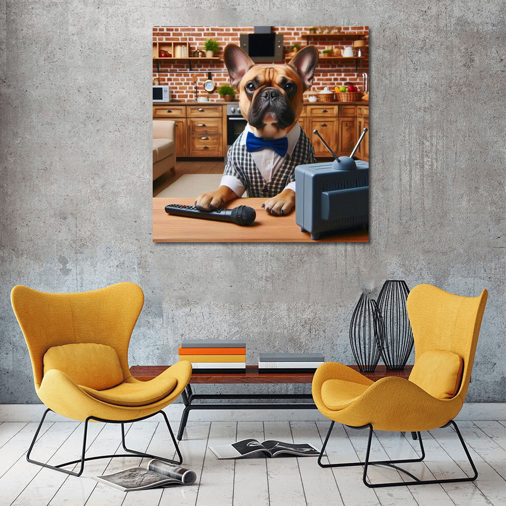 French Bulldog and the Magical World of Living Appliances