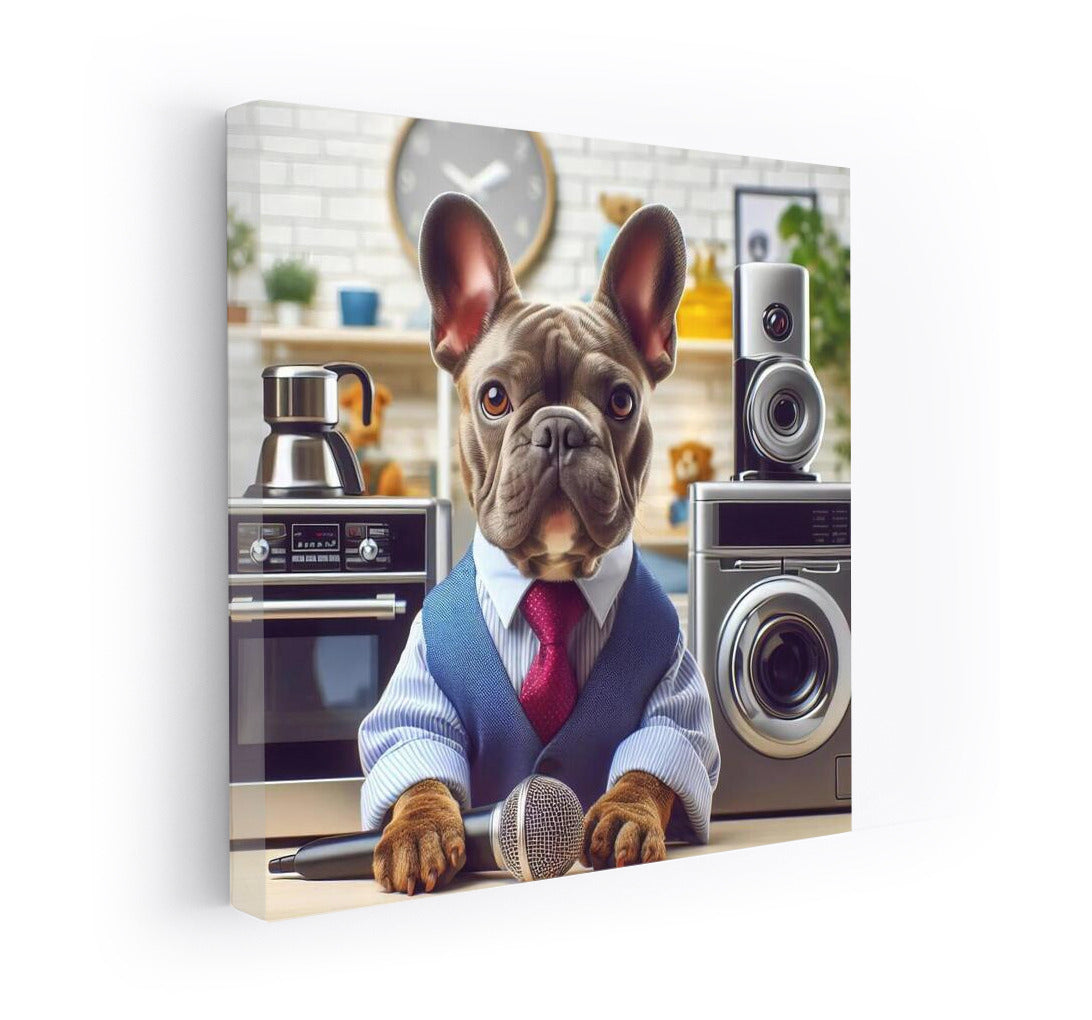 French Bulldog Host: Live Devices Show