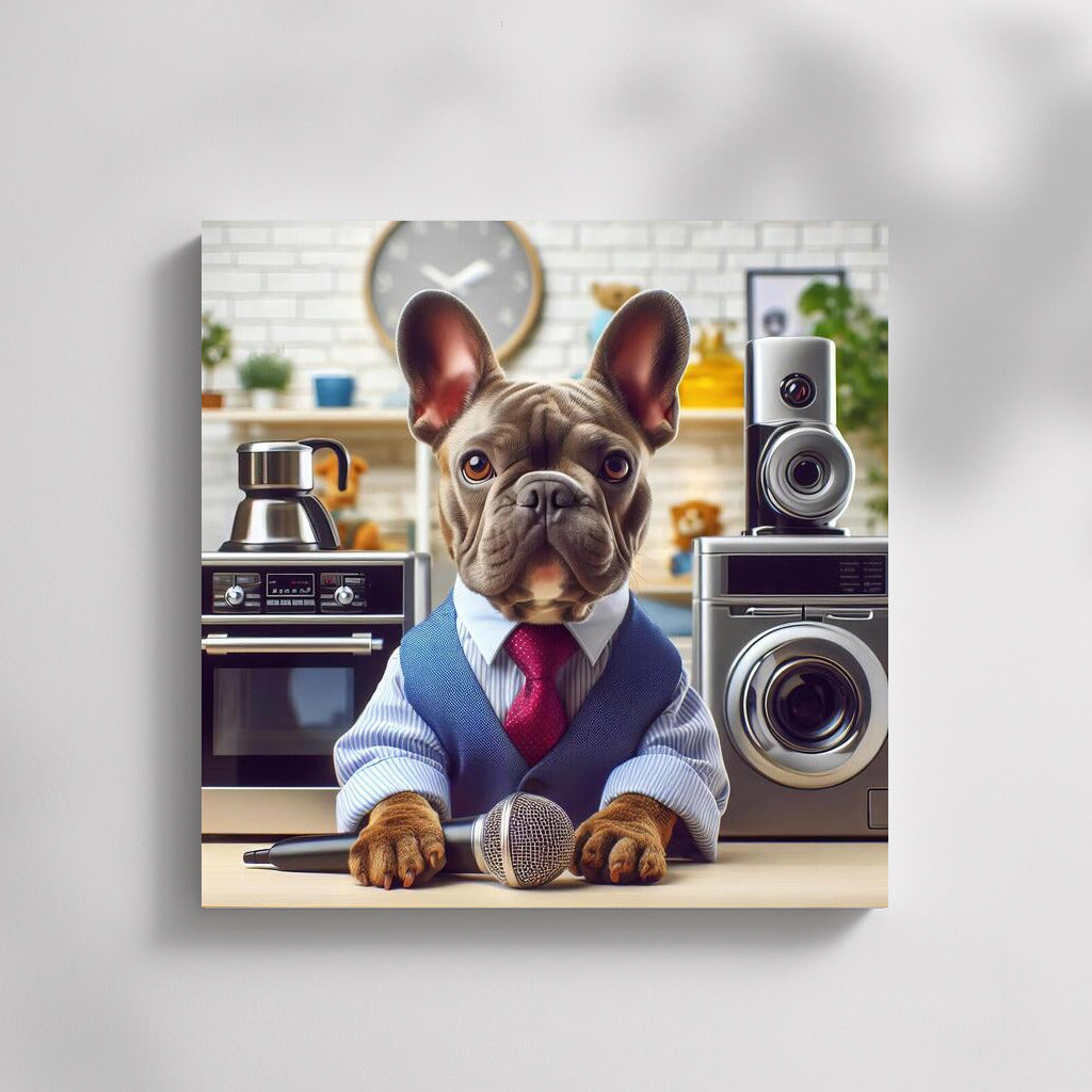 French Bulldog Host: Live Devices Show