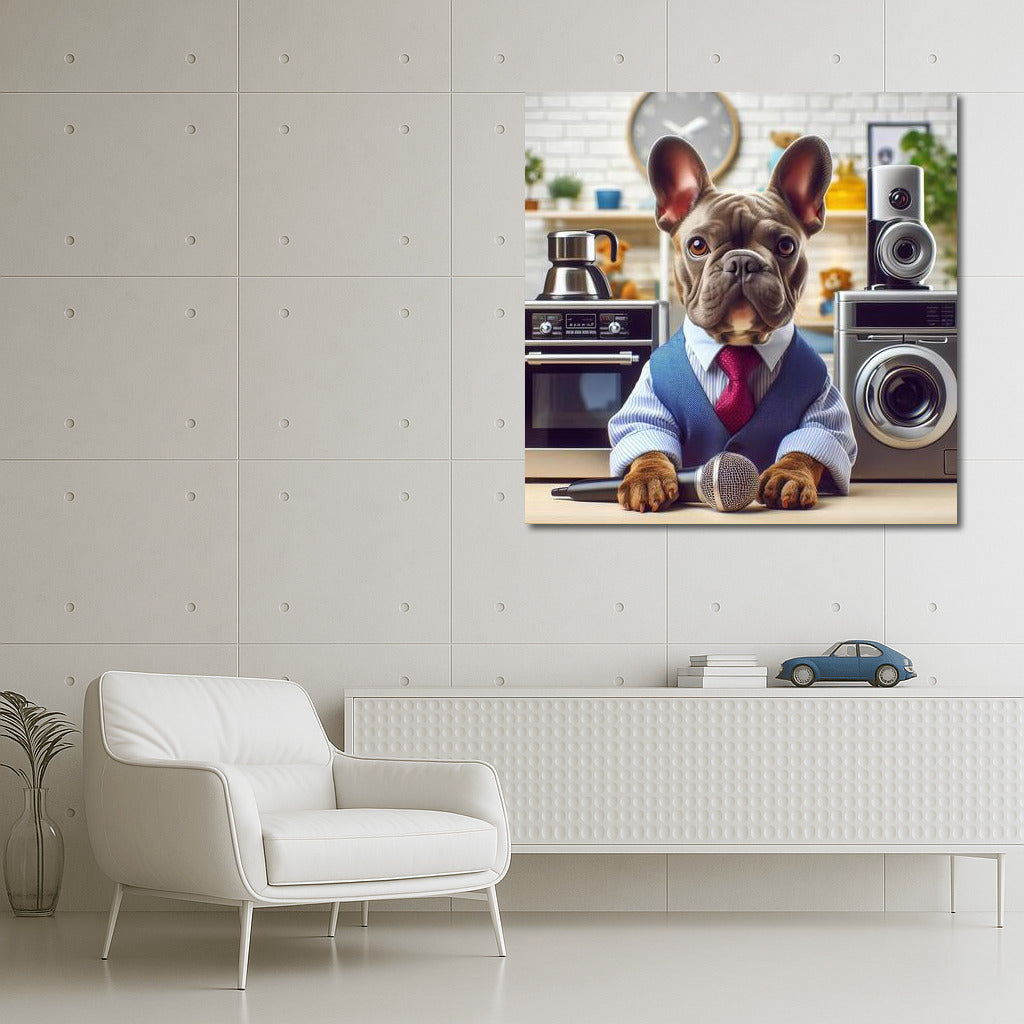 French Bulldog Host: Live Devices Show