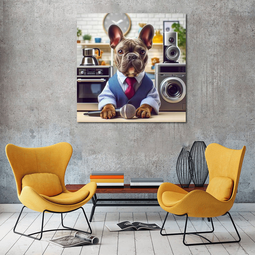 French Bulldog Host: Live Devices Show