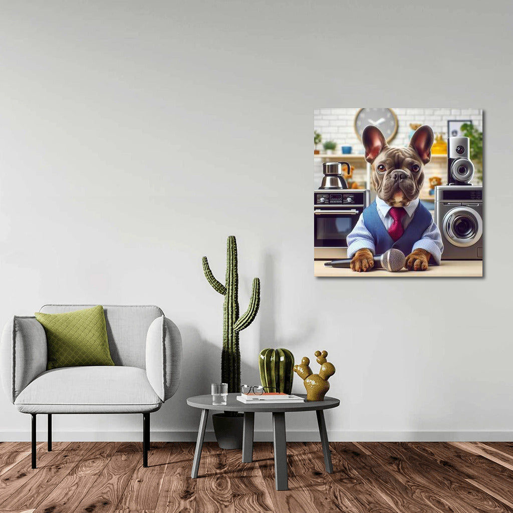 French Bulldog Host: Live Devices Show