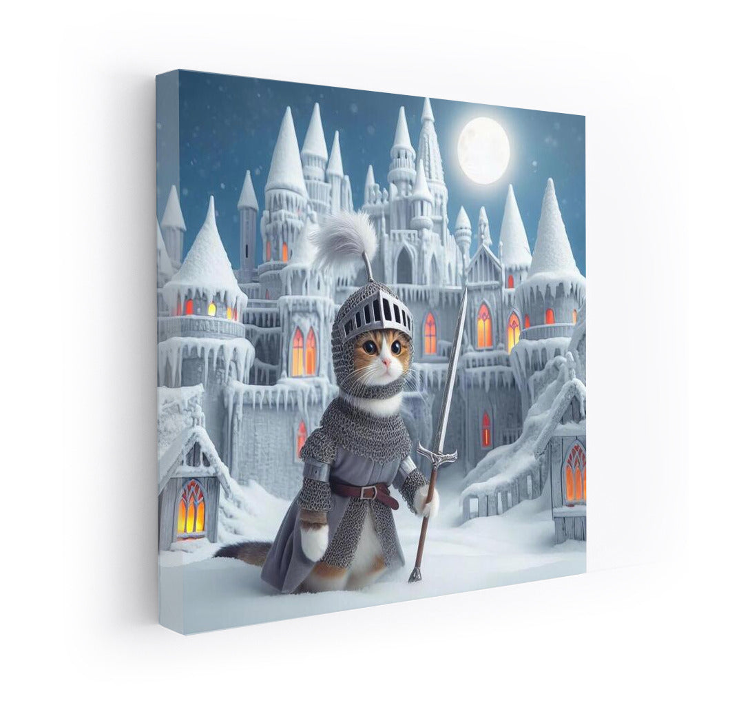 The Cat Knight of Westeros: Defender of the Snow Castle