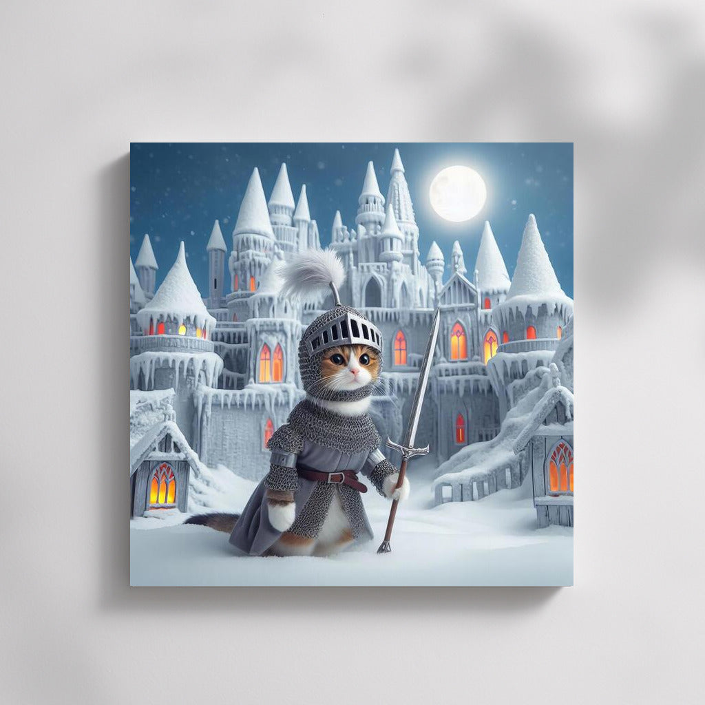 The Cat Knight of Westeros: Defender of the Snow Castle
