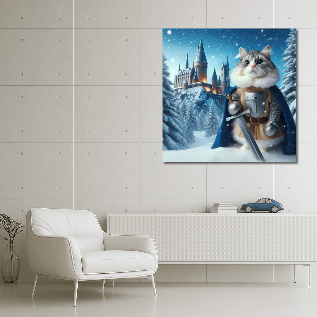 The Cat Knight of Westeros: The Furry Hero at the Snowy Castle