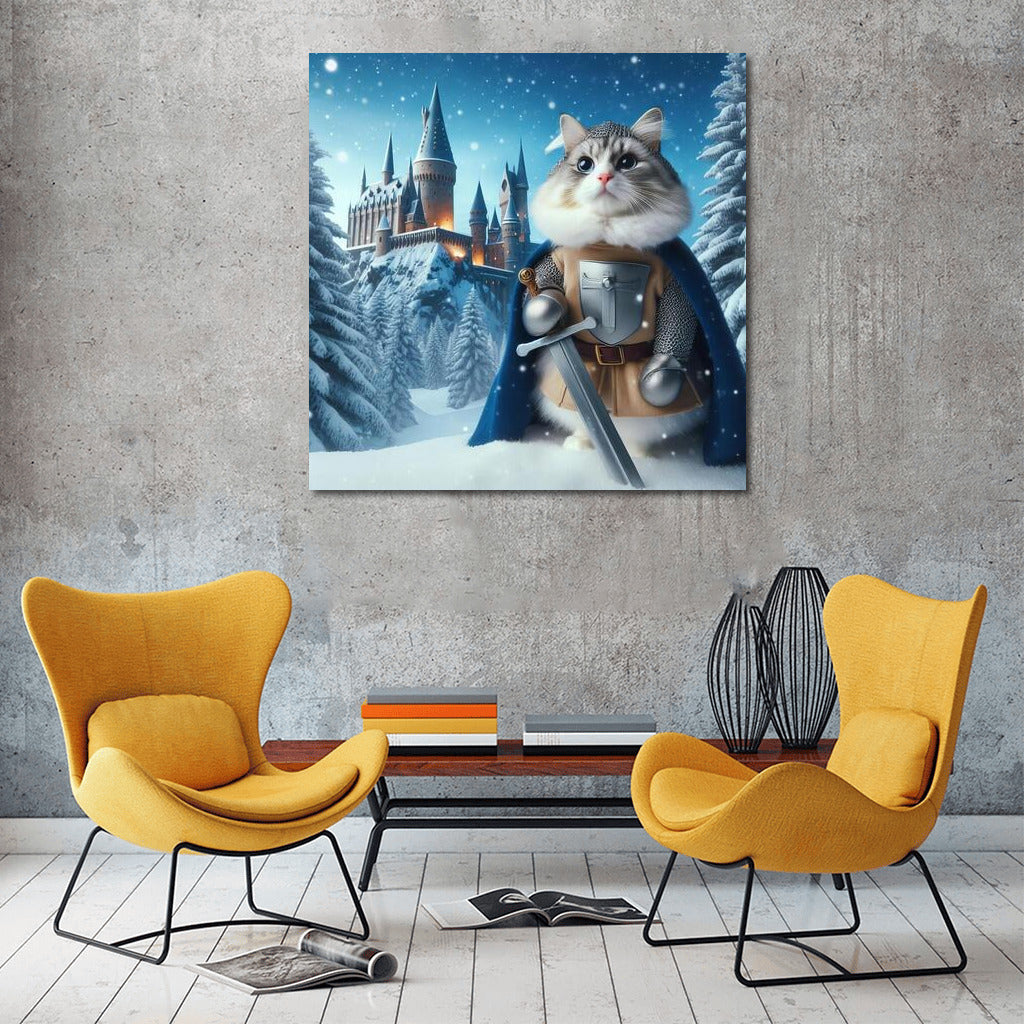 The Cat Knight of Westeros: The Furry Hero at the Snowy Castle