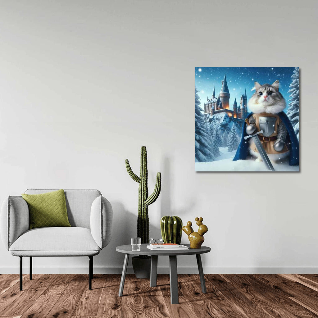 The Cat Knight of Westeros: The Furry Hero at the Snowy Castle