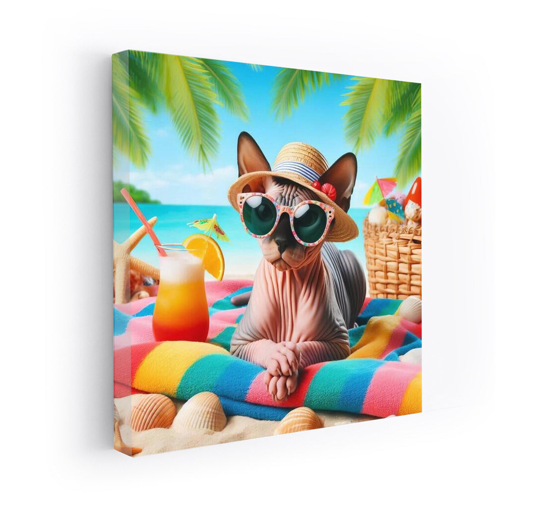 Sphinx on a Stylish Beach: Summer Look for Interiors