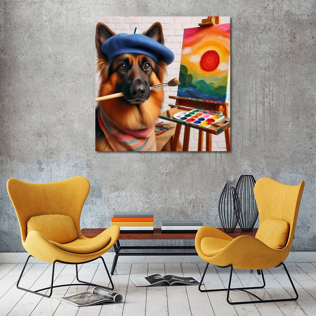 Creative Shepherd: Artist at Work