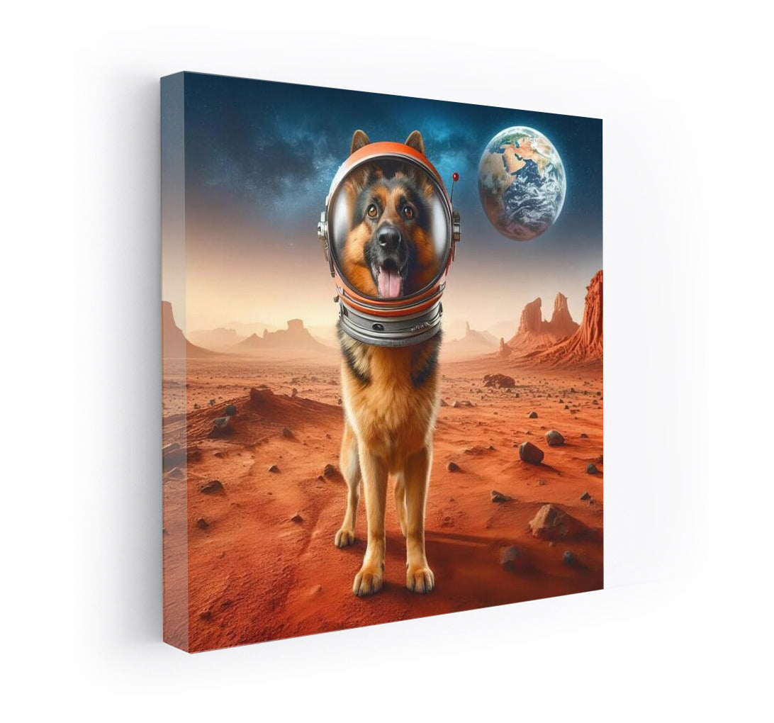 Space Shepherd on Mars 3: Journey with a German Shepherd