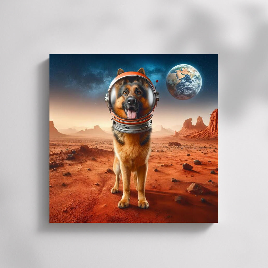 Space Shepherd on Mars 3: Journey with a German Shepherd