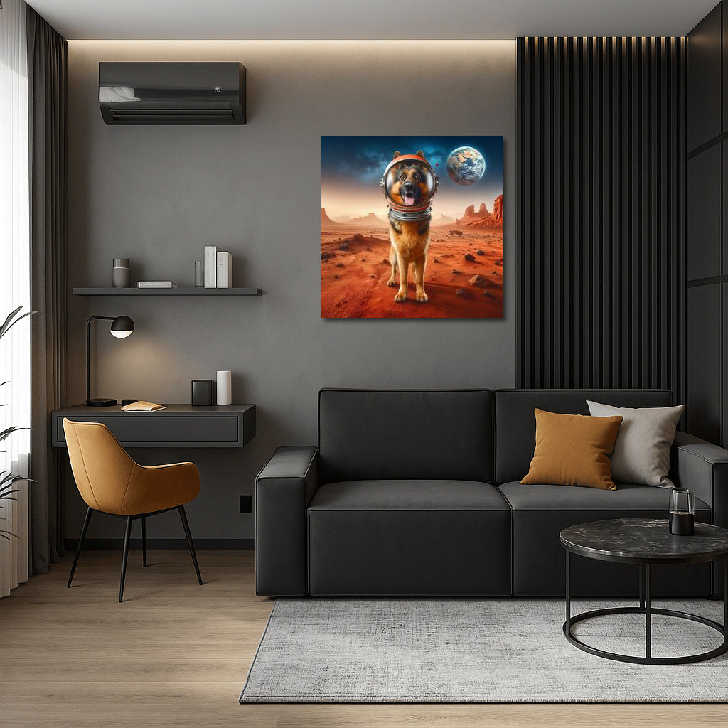 Space Shepherd on Mars 3: Journey with a German Shepherd