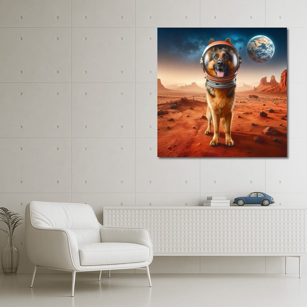 Space Shepherd on Mars 3: Journey with a German Shepherd