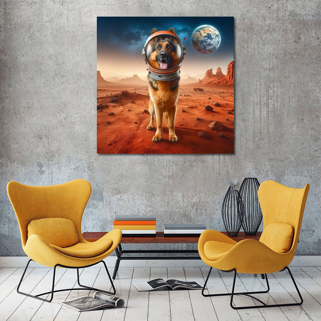 Space Shepherd on Mars 3: Journey with a German Shepherd