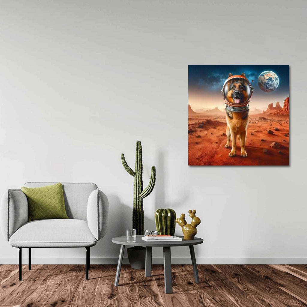Space Shepherd on Mars 3: Journey with a German Shepherd
