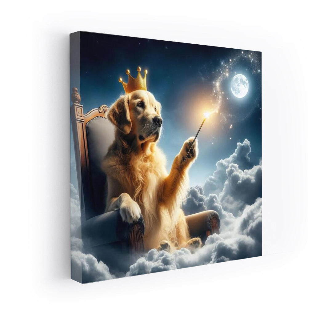 Magical Golden Retriever: Lord of Clouds and Weather
