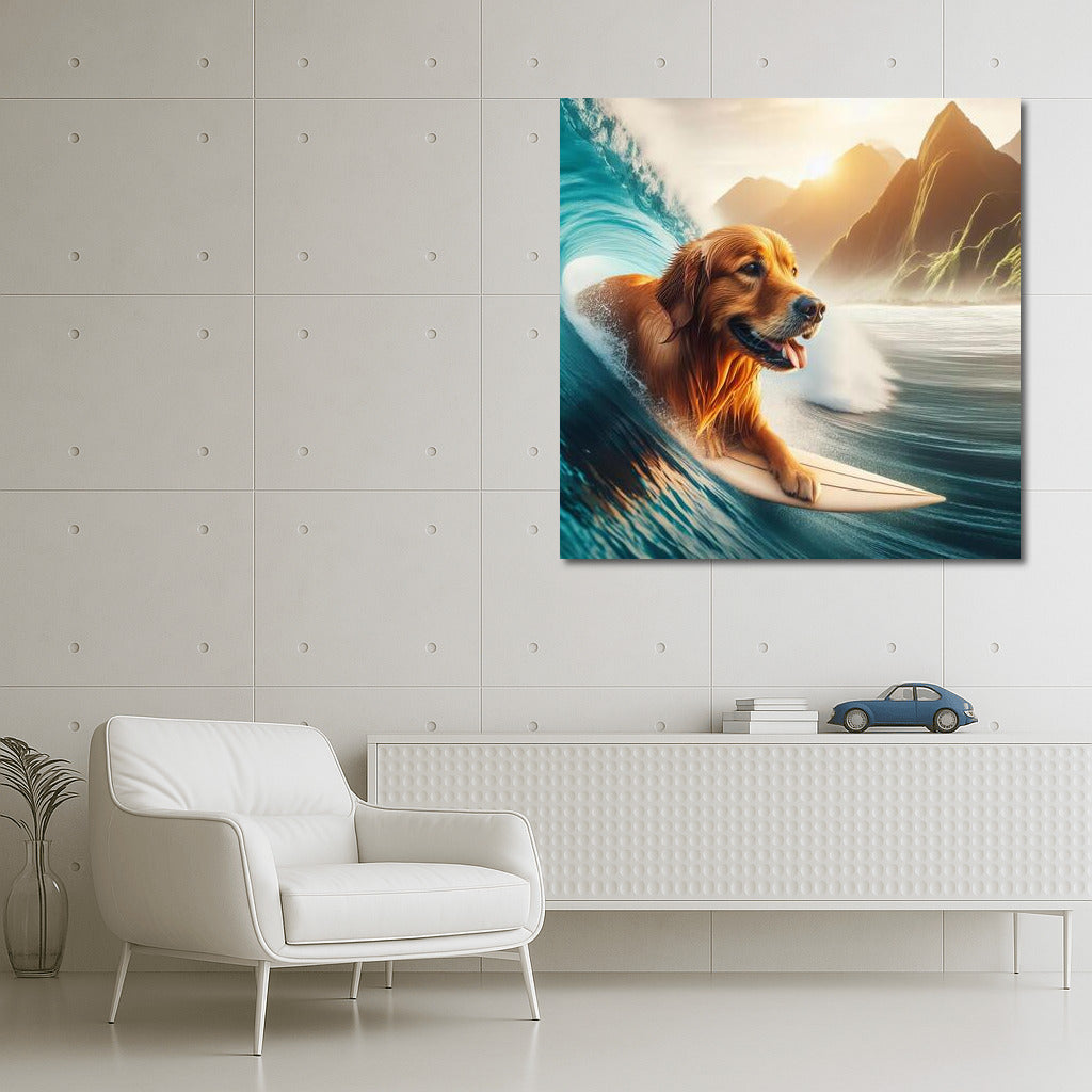 Surfing with a Golden Retriever: Wave Energy