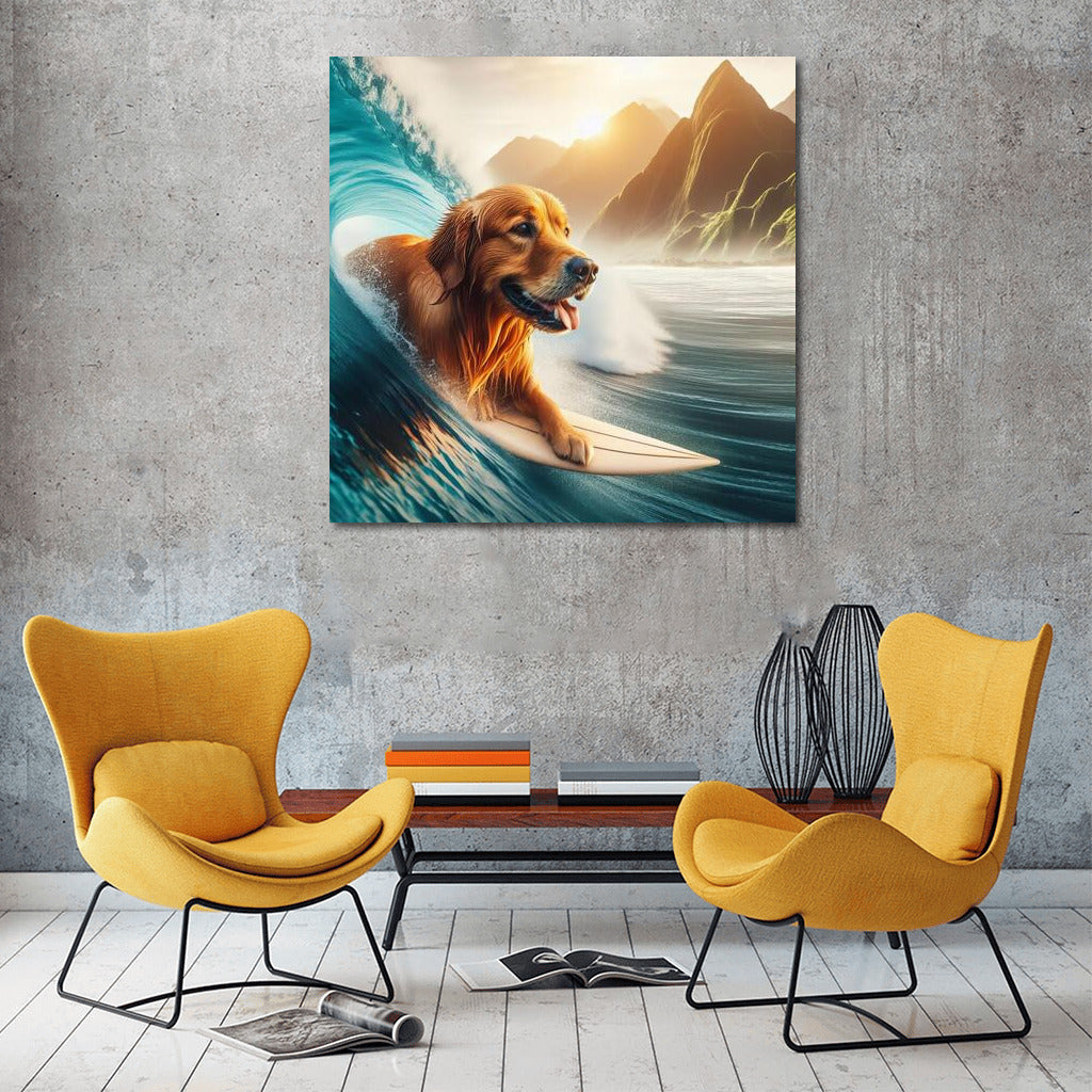 Surfing with a Golden Retriever: Wave Energy