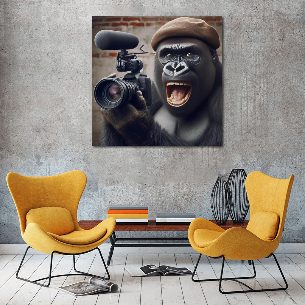 Gorilla Blogger 4: Creative Jungle Noise and Humor for Your Walls