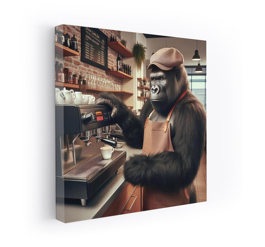 Gorilla Barista: Coffee Magic to the Fourth Power