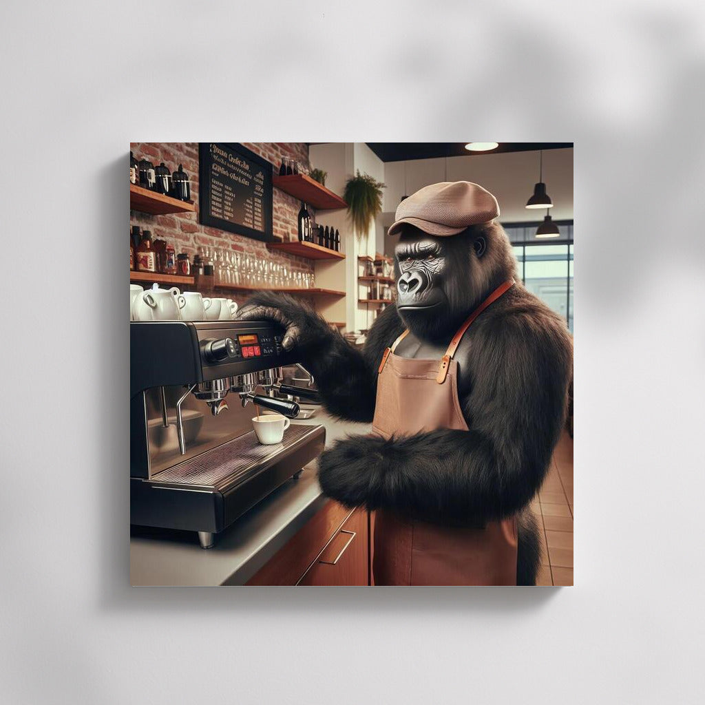 Gorilla Barista: Coffee Magic to the Fourth Power