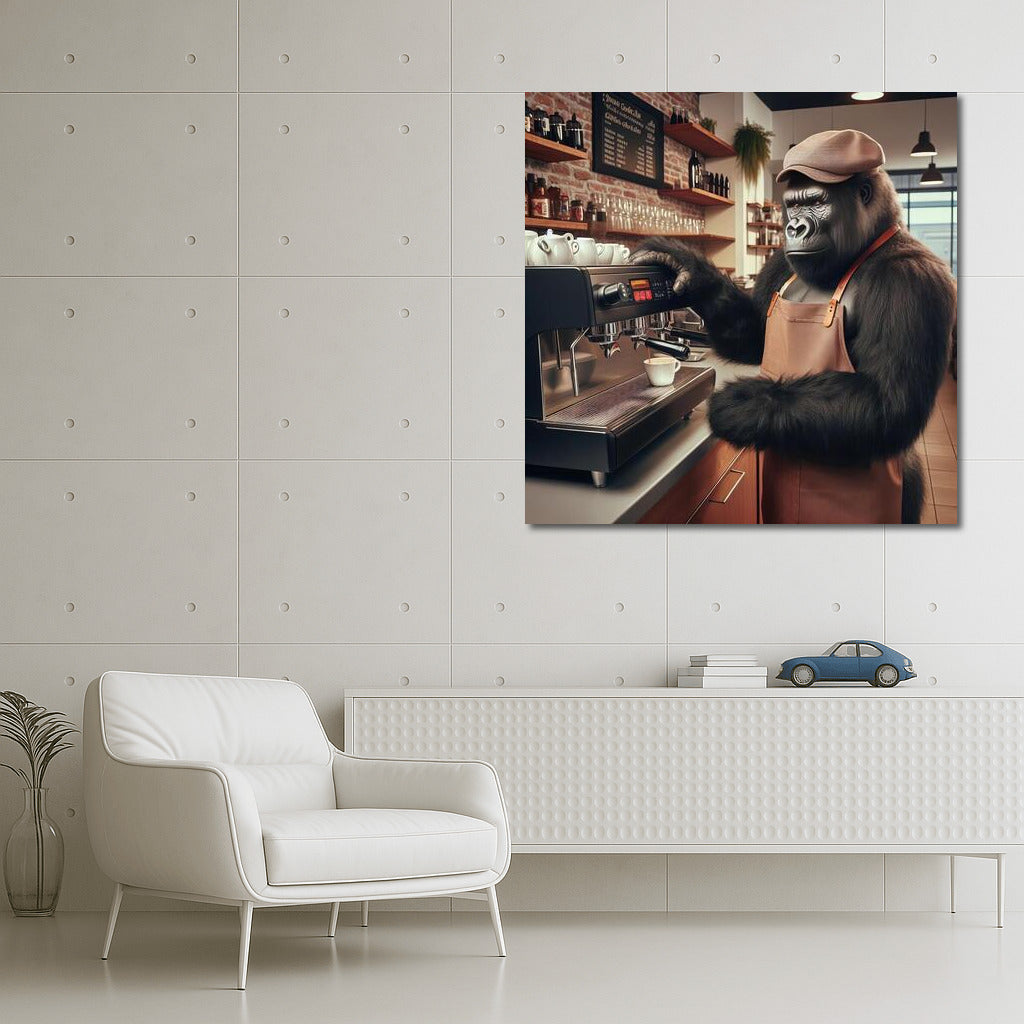 Gorilla Barista: Coffee Magic to the Fourth Power