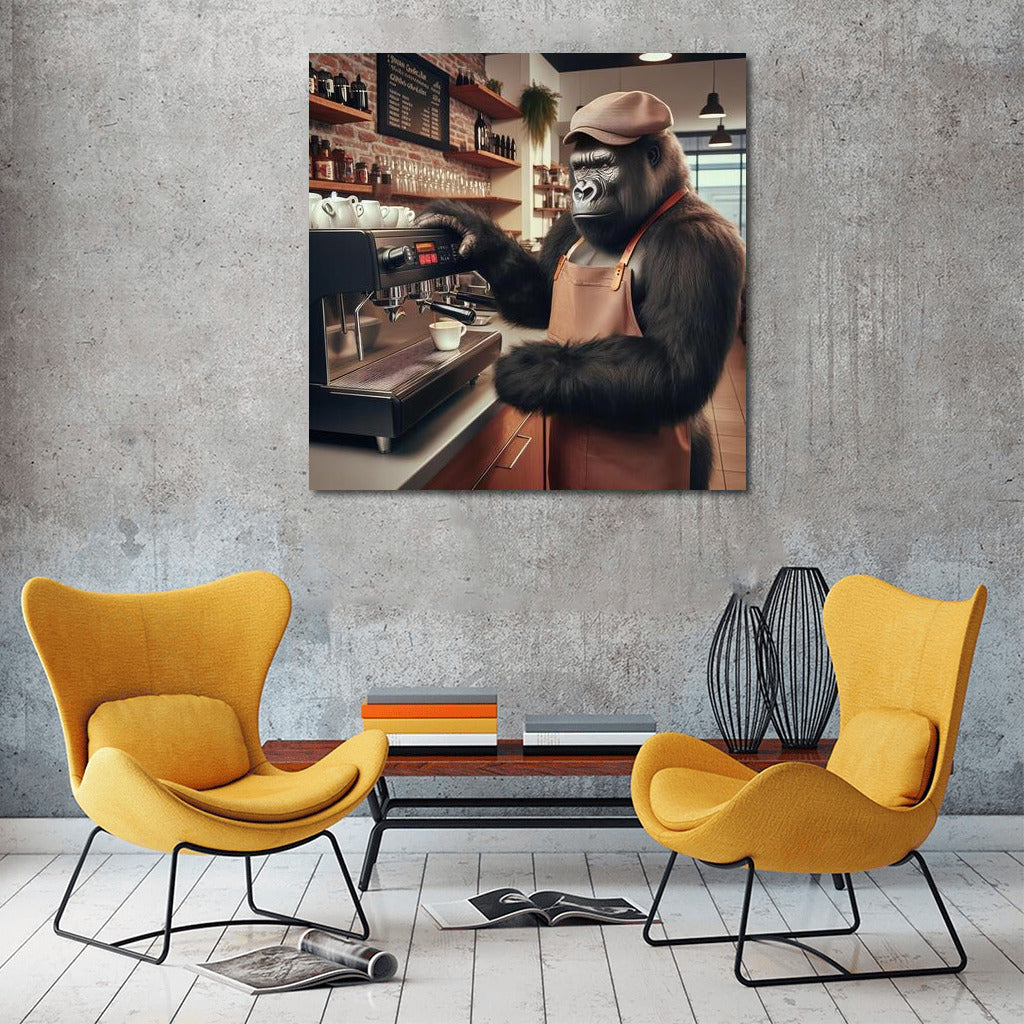 Gorilla Barista: Coffee Magic to the Fourth Power