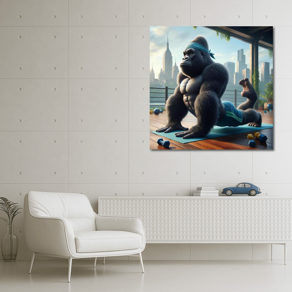 Gorilla Yoga: A Calm Instructor in the City