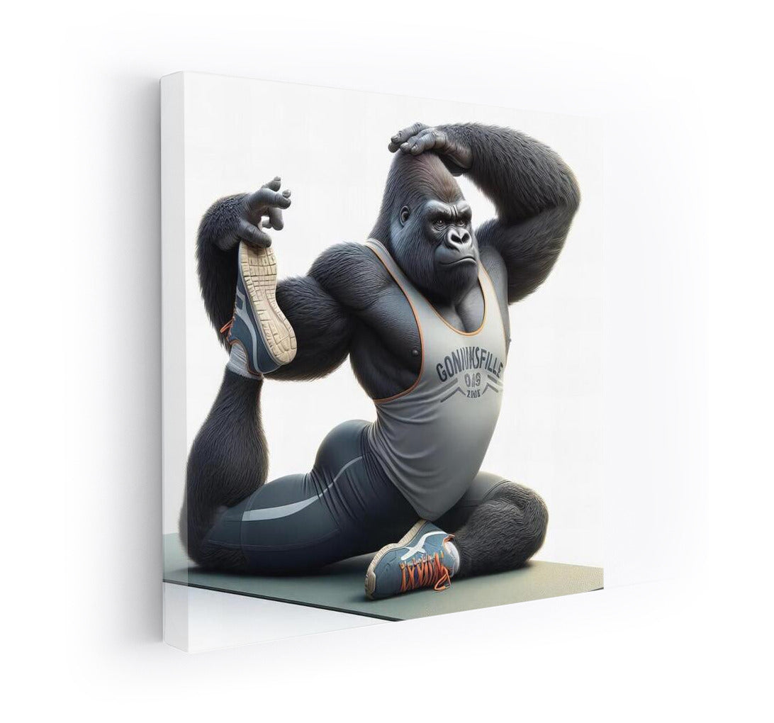 Gorilla Yogi: Strength and Grace in Motion