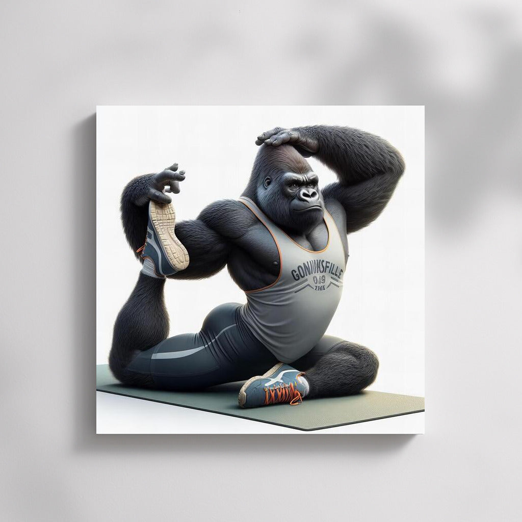 Gorilla Yogi: Strength and Grace in Motion
