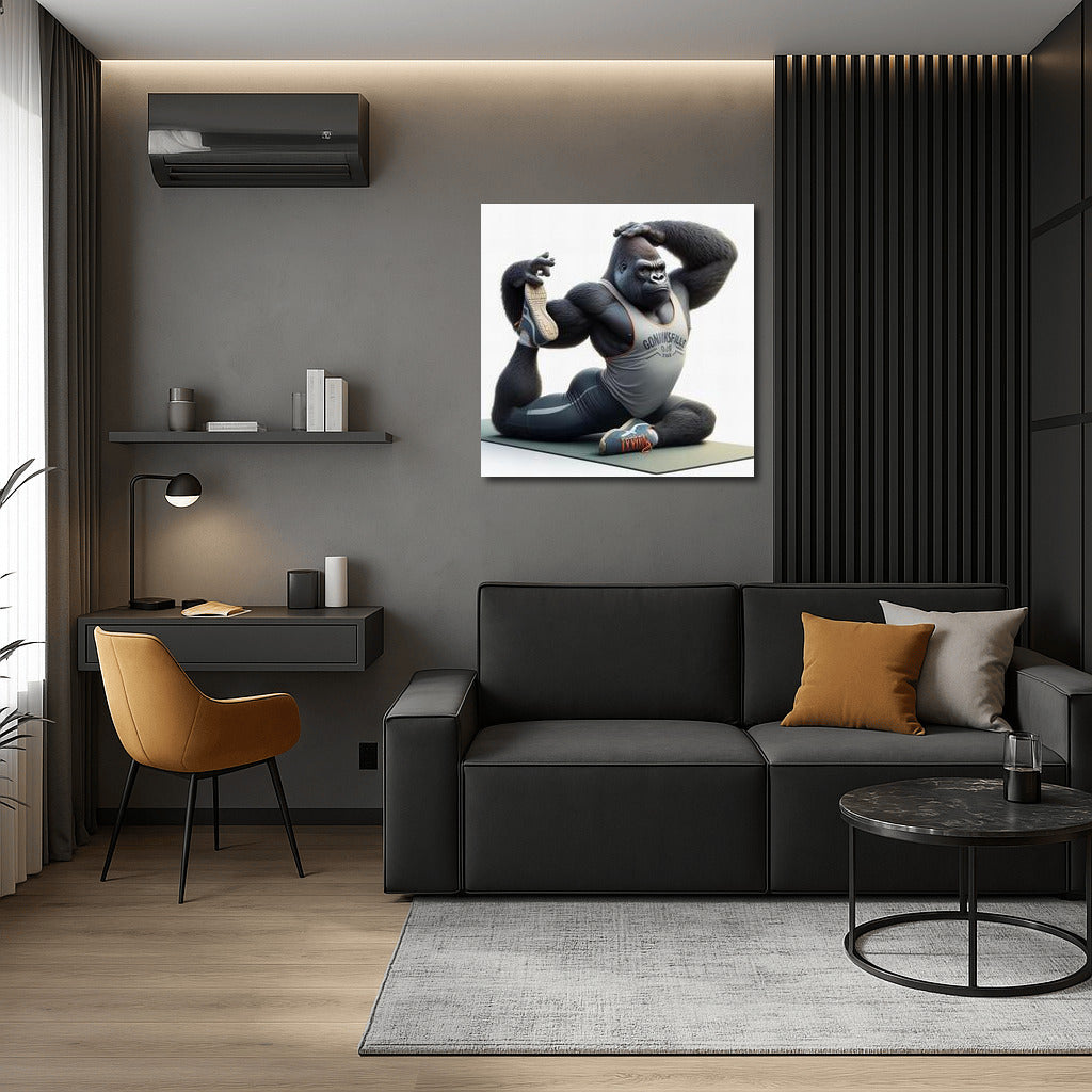 Gorilla Yogi: Strength and Grace in Motion