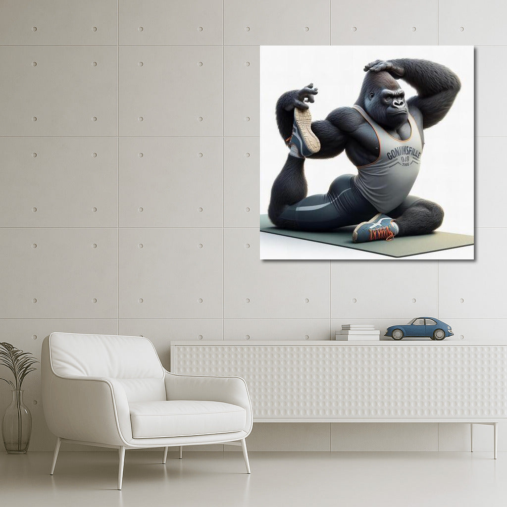 Gorilla Yogi: Strength and Grace in Motion