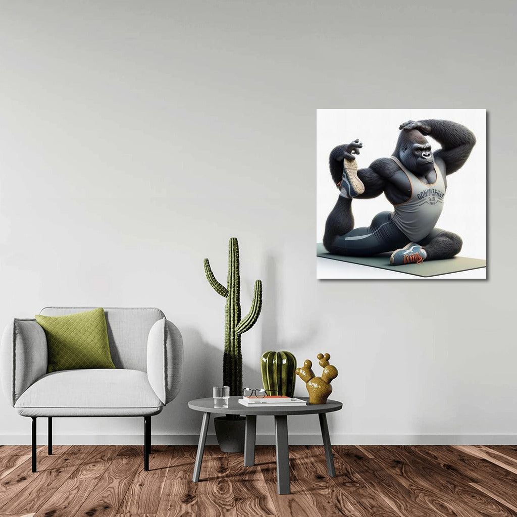 Gorilla Yogi: Strength and Grace in Motion