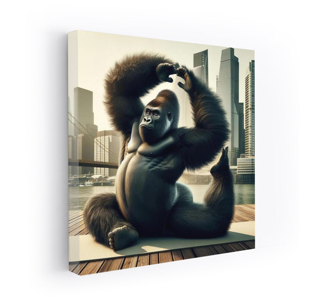 Gorilla Yoga: Harmony Instructor for Your Space