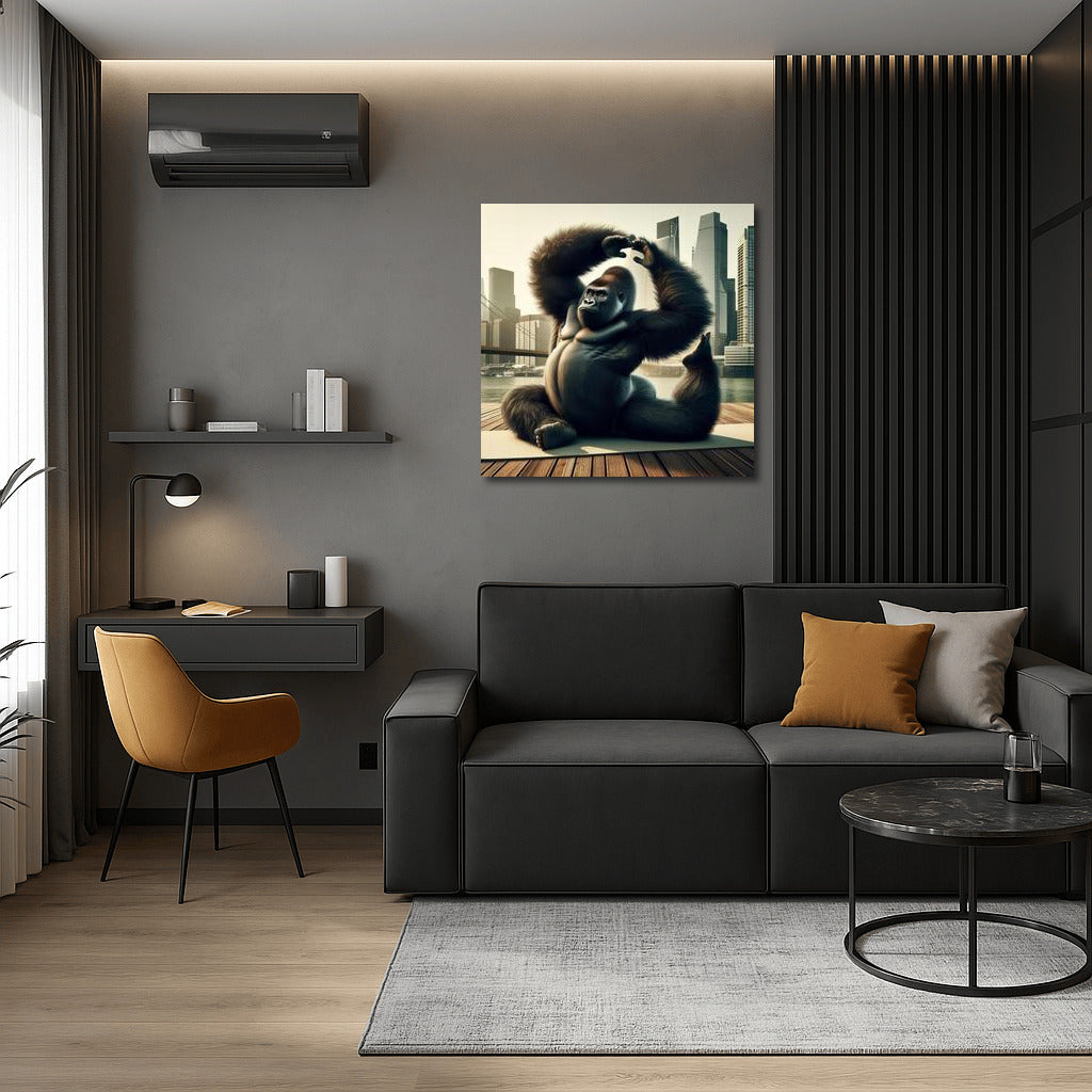 Gorilla Yoga: Harmony Instructor for Your Space