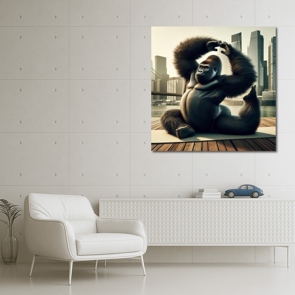 Gorilla Yoga: Harmony Instructor for Your Space