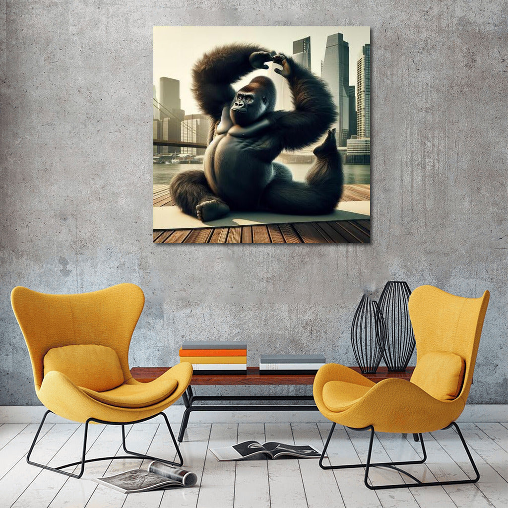 Gorilla Yoga: Harmony Instructor for Your Space