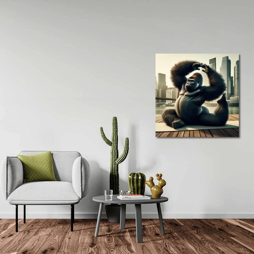 Gorilla Yoga: Harmony Instructor for Your Space