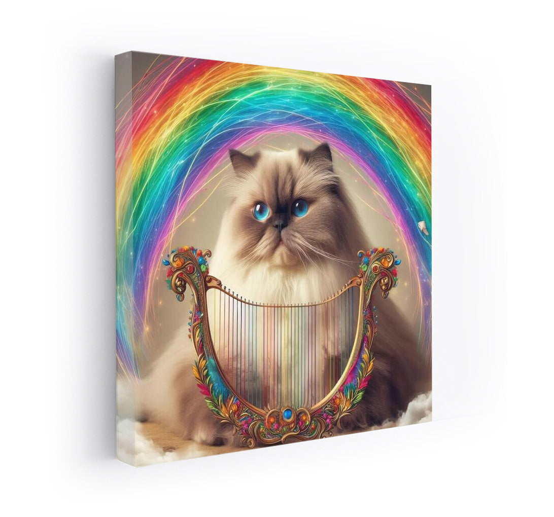 Himalayan Cat and Rainbow Harp: Music That Brings Nature to Life