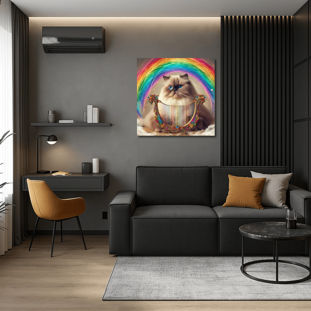 Himalayan Cat and Rainbow Harp: Music That Brings Nature to Life