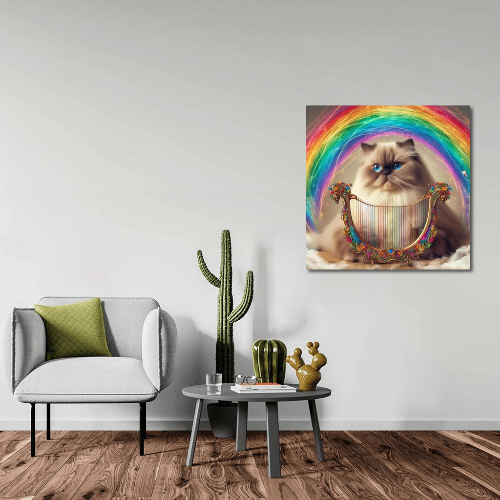 Himalayan Cat and Rainbow Harp: Music That Brings Nature to Life
