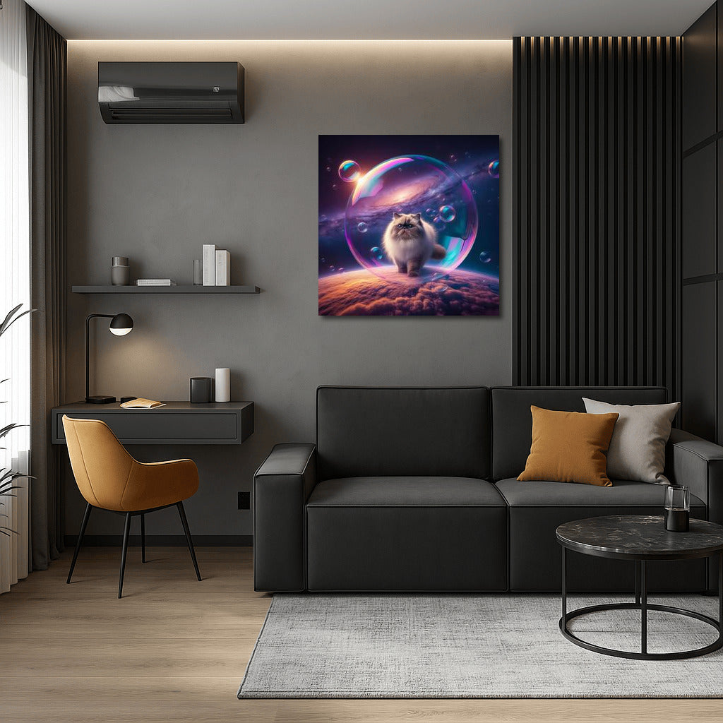 Himalayan in Space: Journey in a Soap Bubble