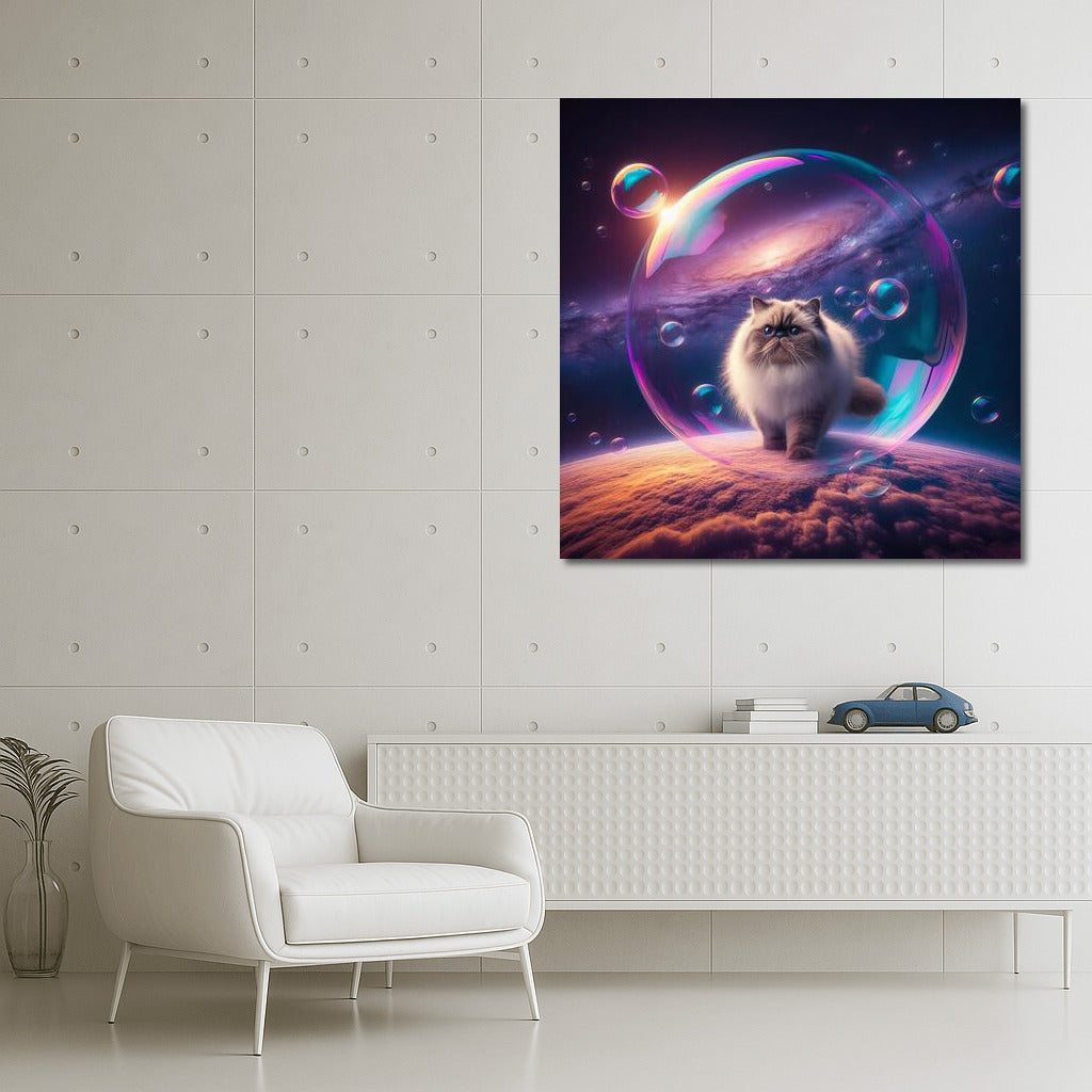 Himalayan in Space: Journey in a Soap Bubble