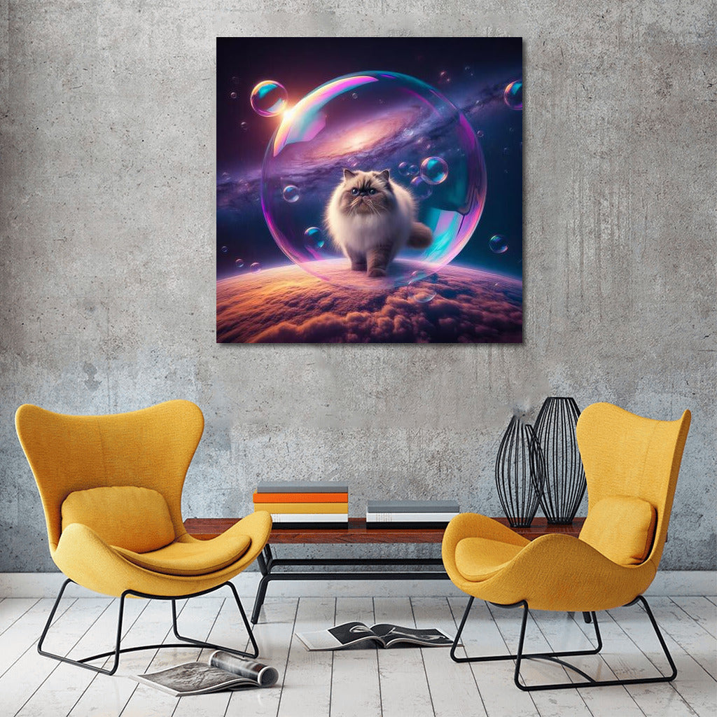 Himalayan in Space: Journey in a Soap Bubble