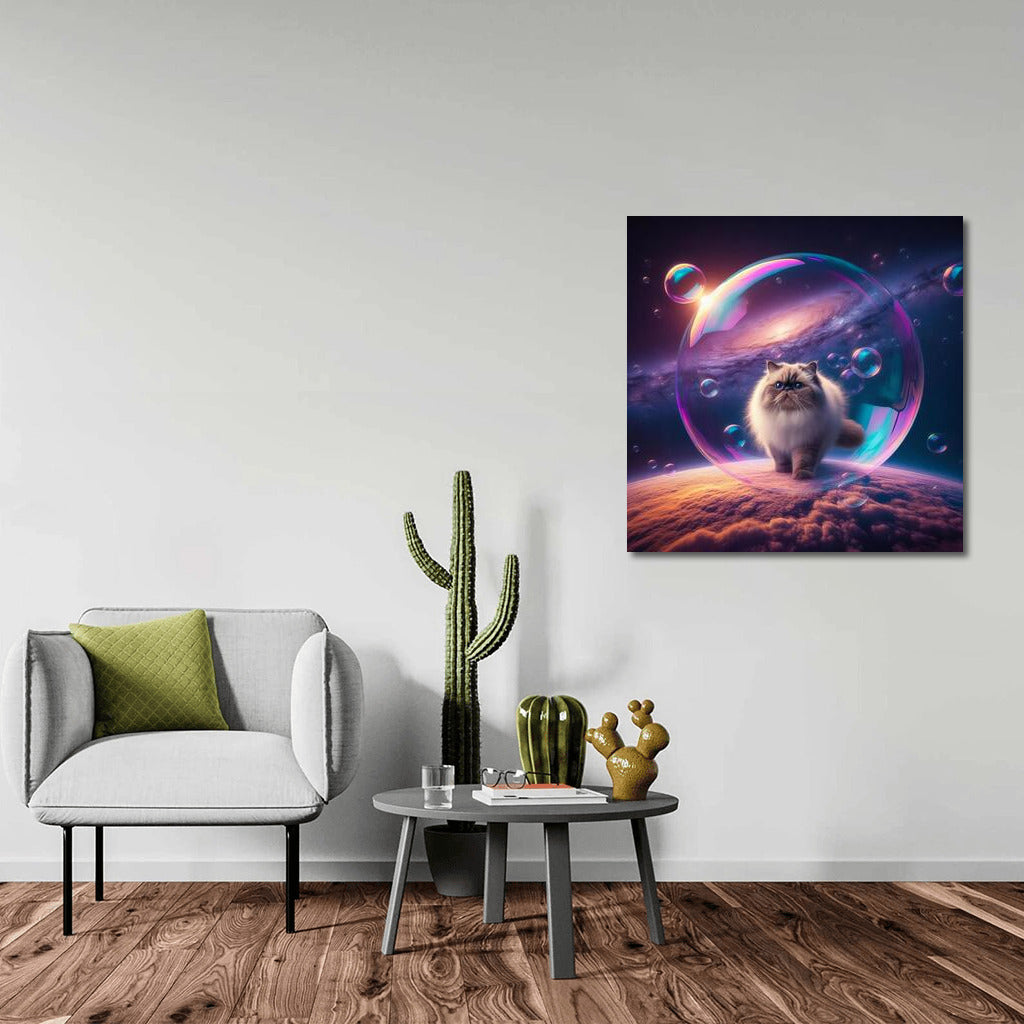 Himalayan in Space: Journey in a Soap Bubble