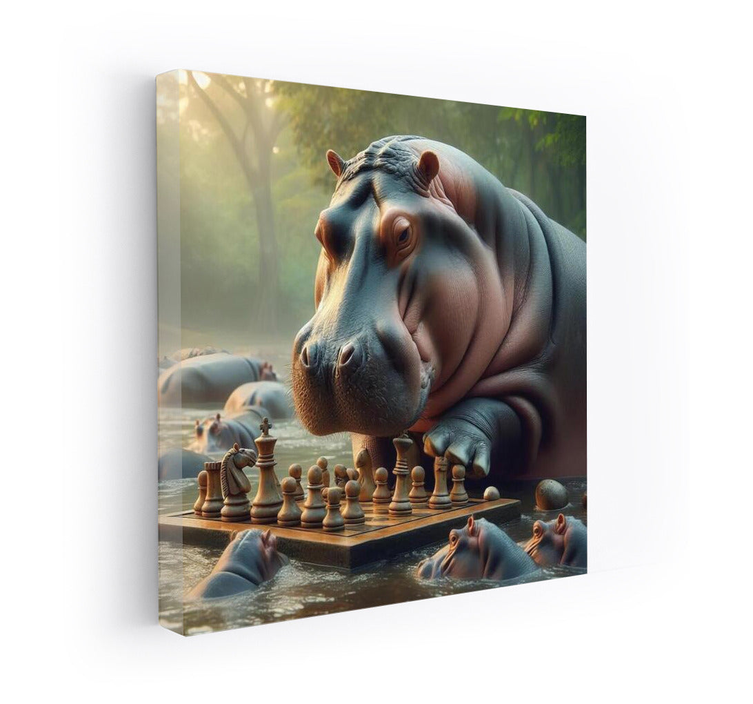 Hippo Chess Tournament in the Park: Playful Mood